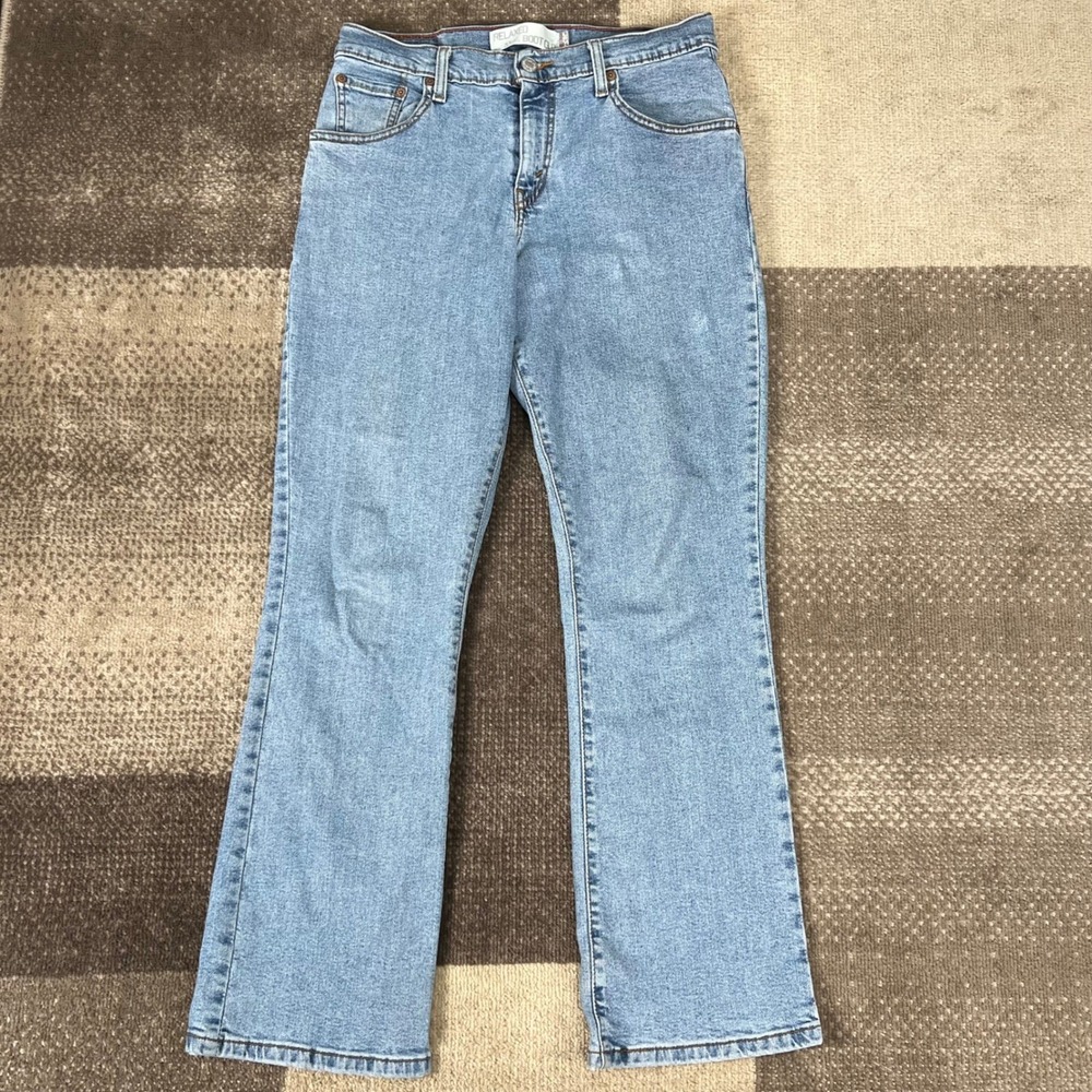 Y2K Levi's Relaxed Bootcut Jeans Womens 6S‎ Medium Wash Denim Colombia Boho